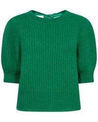 co'couture - Grüner pullover mit offenem rücken - Lyst
