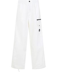 C.P. Company - Straight Trousers - Lyst