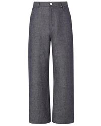 Fendi - Wide Jeans - Lyst