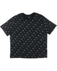Nike - Fitness ,Zwart ,Bedrukte Boyfriend Tee - Lyst