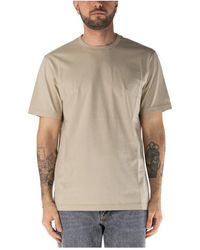 Mc2 Saint Barth - Jersey Baumwoll T-Shirt Mit Stickerei - Lyst