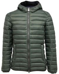 INVICTA WATCH - Jassen ,Groen ,Polyester Stijlvolle Giubbotto Jas - Lyst
