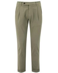 BERWICK  1707 - Herrenhose Aus Stretch-Baumwolle - Lyst