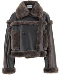 Stand Studio - Faux Fur & Shearling Jackets - Lyst
