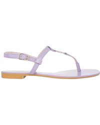 Twinset - Flat Sandals - Lyst