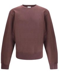 Saint Laurent - Cassandre Sweatshirt Met Borduursel - Lyst
