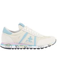 Premiata - Lucy Sneakers Aus Wildleder Und Perforiertem Stoff - Lyst