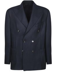 Dell'Oglio - Double-Breasted Jas - Lyst