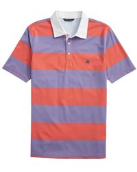 Brooks Brothers - Slim-Fit Rugby Stripe Stretch Pique Polo - Lyst