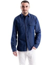 Xacus - Denim Shirts - Lyst