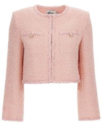 Self-Portrait - Tweed Jackets - Lyst