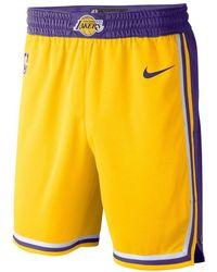Nike - Los Angeles Lakers Icon Edition Swingman Men's Nba Shorts - Lyst