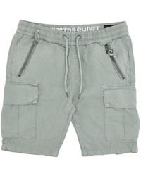 Alpha Industries - Ripstop Jogger Kurze Hose Grün - Lyst