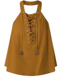 Pinko - Sleeveless Tops - Lyst