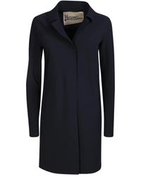 Herno - Single-Breasted Coats - Lyst