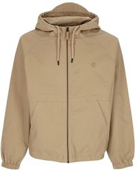 Element - Ripstop Kapuzenjacke Khaki - Lyst
