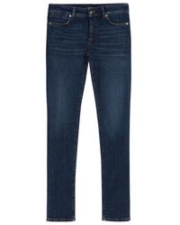 Damen Bekleidung Jeans Schlagjeans Sportmax Jeans Aus Baumwolldenim Mit Weitem Bein euclide in Blau 
