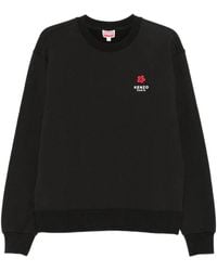 KENZO - Hoodies & Sweatvesten ,Zwart ,Zwarte Stijlvolle Shirt - Lyst