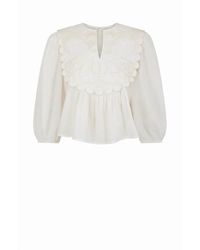 Manoush - Blusa medievale in cotone - Lyst
