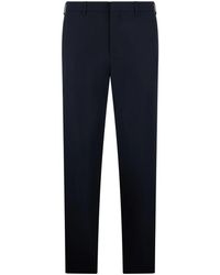 Moorer - Broeken ,Blauw ,Polyester Borel Ko - Lyst