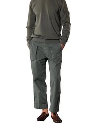 Mason's - Grüne Cargo-Hose Oxford Canvas Ss25 - Lyst