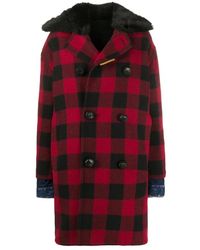 DSquared² - Coats > double-breasted coats - Lyst