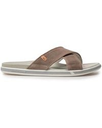 van Bommel - Schoenen ,Bruin ,Leer De Slipper 01.11 Sandalette - Lyst