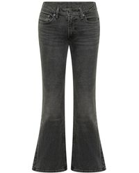 Levi's - Jeans ,Grijs ,Katoen Low Slim Boot Jeans - Lyst