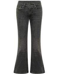 Levi's - Jeans ,Grijs ,Katoen Low Slim Boot Jeans - Lyst