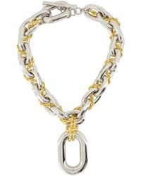 Rabanne - Aluminium Halskette - Lyst