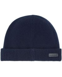 Emporio Armani - Beanies - Lyst