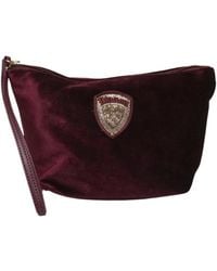 Blauer - Samt-Clutch - Lyst