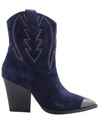 Lola Cruz - Cowboy & Biker Boots - Lyst