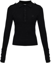 Courreges - V-Neck Knitwear - Lyst
