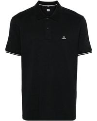 C.P. Company - Schwarze t-shirts und polos - Lyst