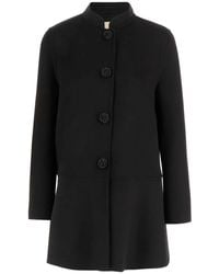Valentino - Woljas Met Hoge Kraag En Knopen - Lyst