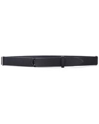 Orciani - Accessoires ,Zwart ,Leer Micron Hammered Leren Riem - Lyst