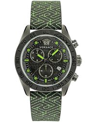 Versace - Greca Dome Chrono - Lyst