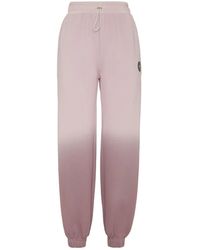 Philipp Plein - Fitness ,Paars ,Katoen Oversize Jogging Pants Degrade - Lyst