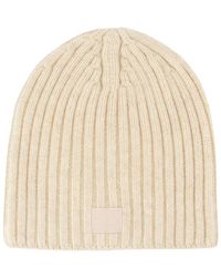 Acne Studios - Woll Beanie Mütze - Lyst