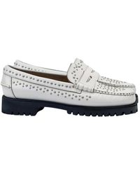 Sebago - Dan Lug Studs Moccasin - Lyst