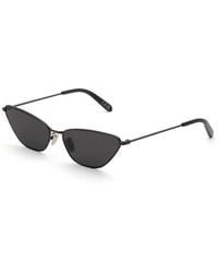 Retrosuperfuture - Zwarte Zonnebril Spillo Stijl - Lyst