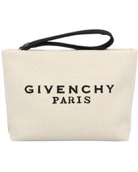 Givenchy - Tassen ,Logo Canvas Pouch - Lyst