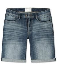 Pure Path - Denim Shorts - Lyst