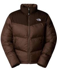 The North Face - Fitness ,Bruin ,Leer Saikuru Jacket - Lyst