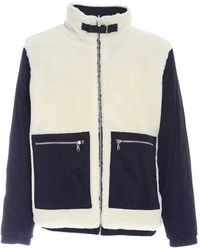 KARL LAGERFELD - Reversible Teddy Tecnical Jacket - Lyst