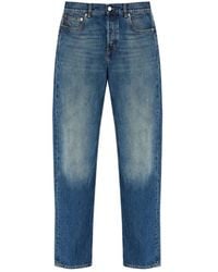 McQueen - Straight Fit Jeans - Lyst