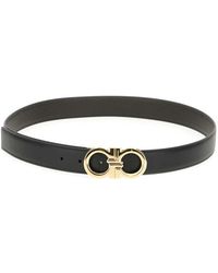 Ferragamo - Wende- Und Verstellbarer Gancini-Gürtel - Lyst