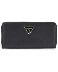 Guess - Laurel Ii Großes Portemonnaie Mit Reißverschluss - Lyst