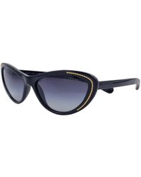 CHANEL - Smalle Ovale Zonnebril - Lyst